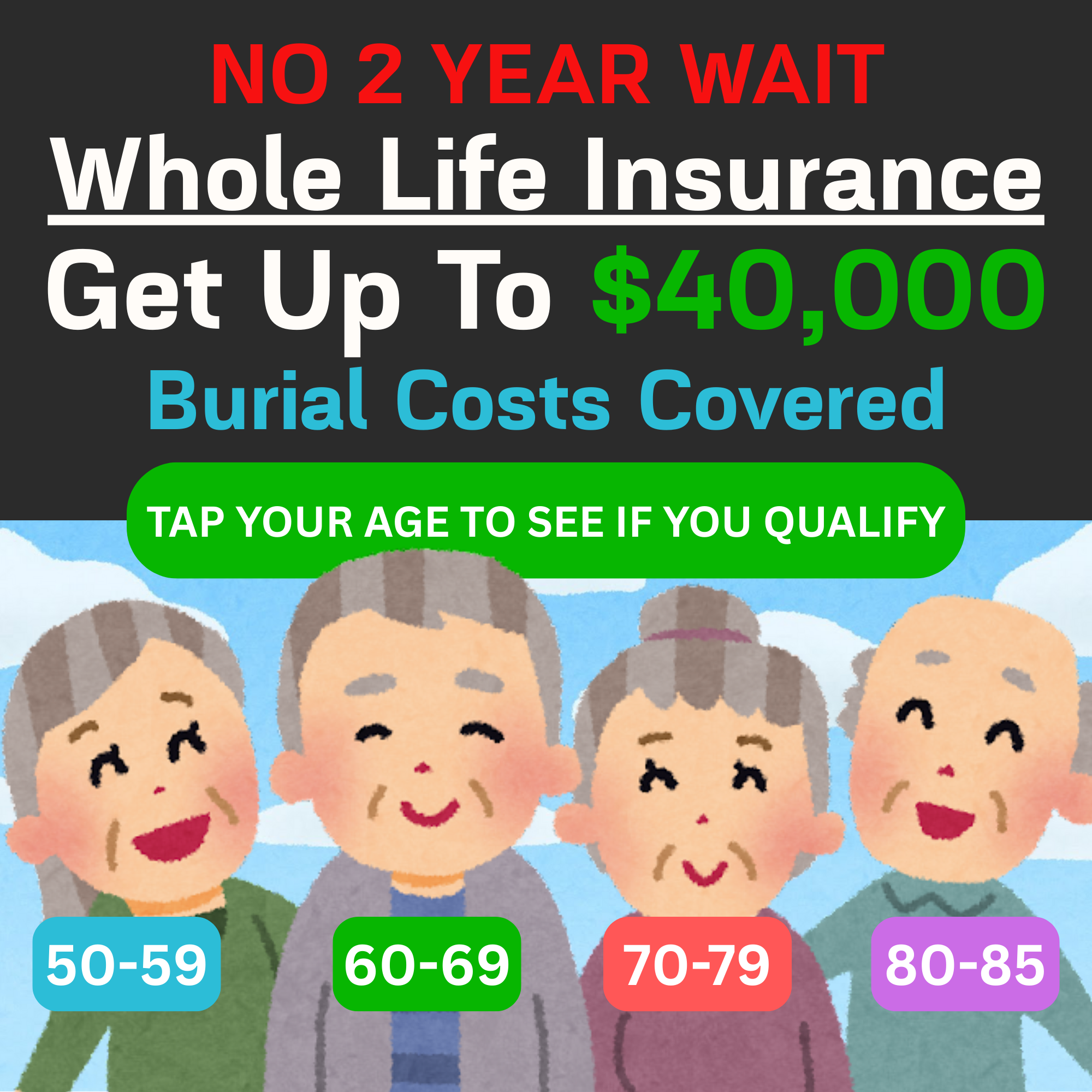 Golden Legacy Final Expense Facebook ad: Get a Quote Today!