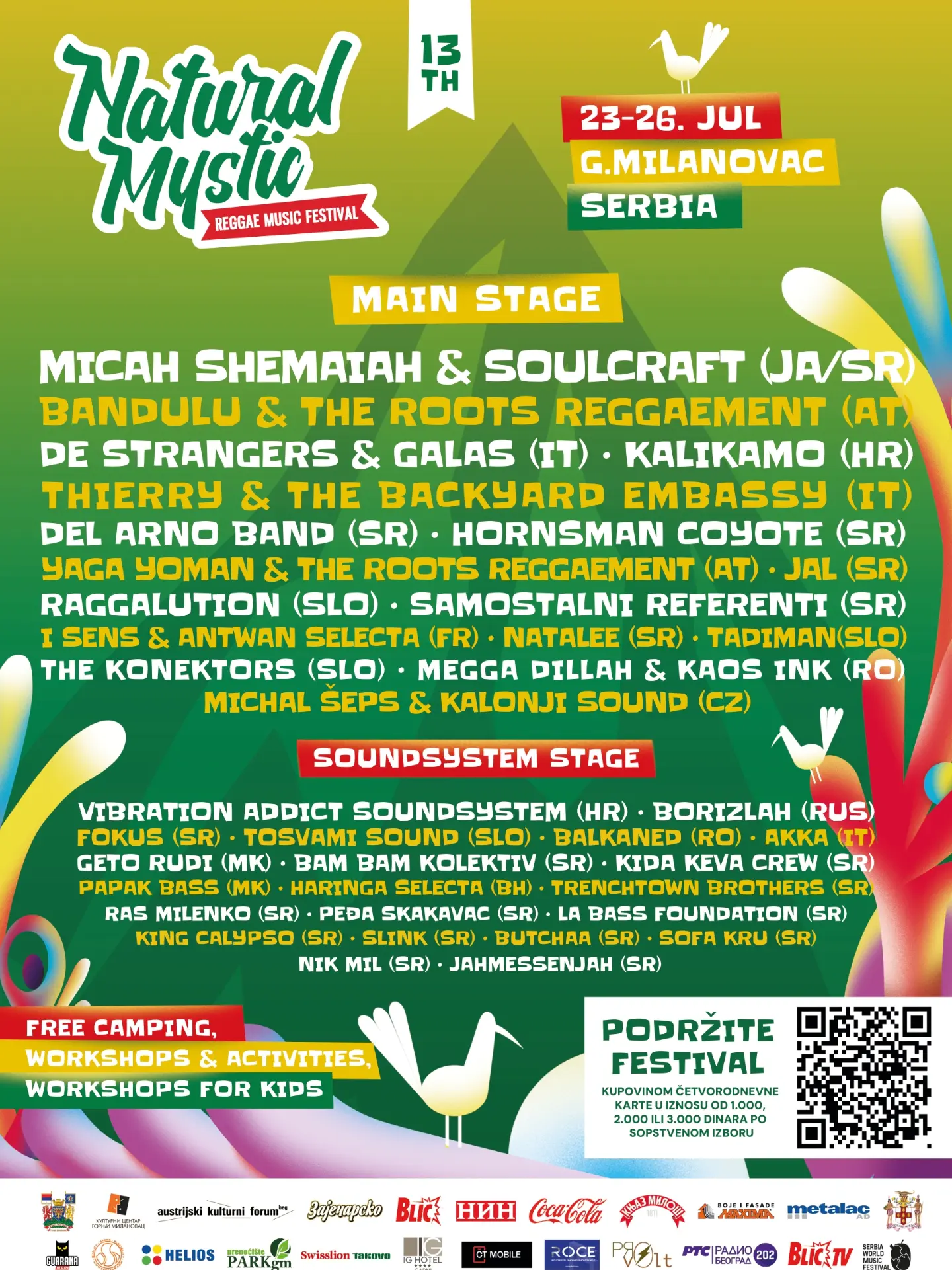Natural Mystic Reggae Festival Facebook ad