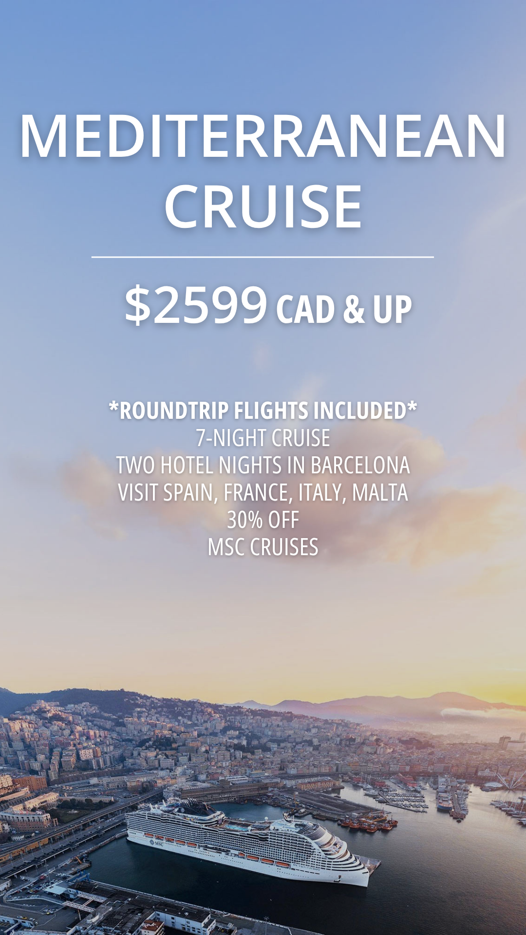 Travelzoo Facebook ad