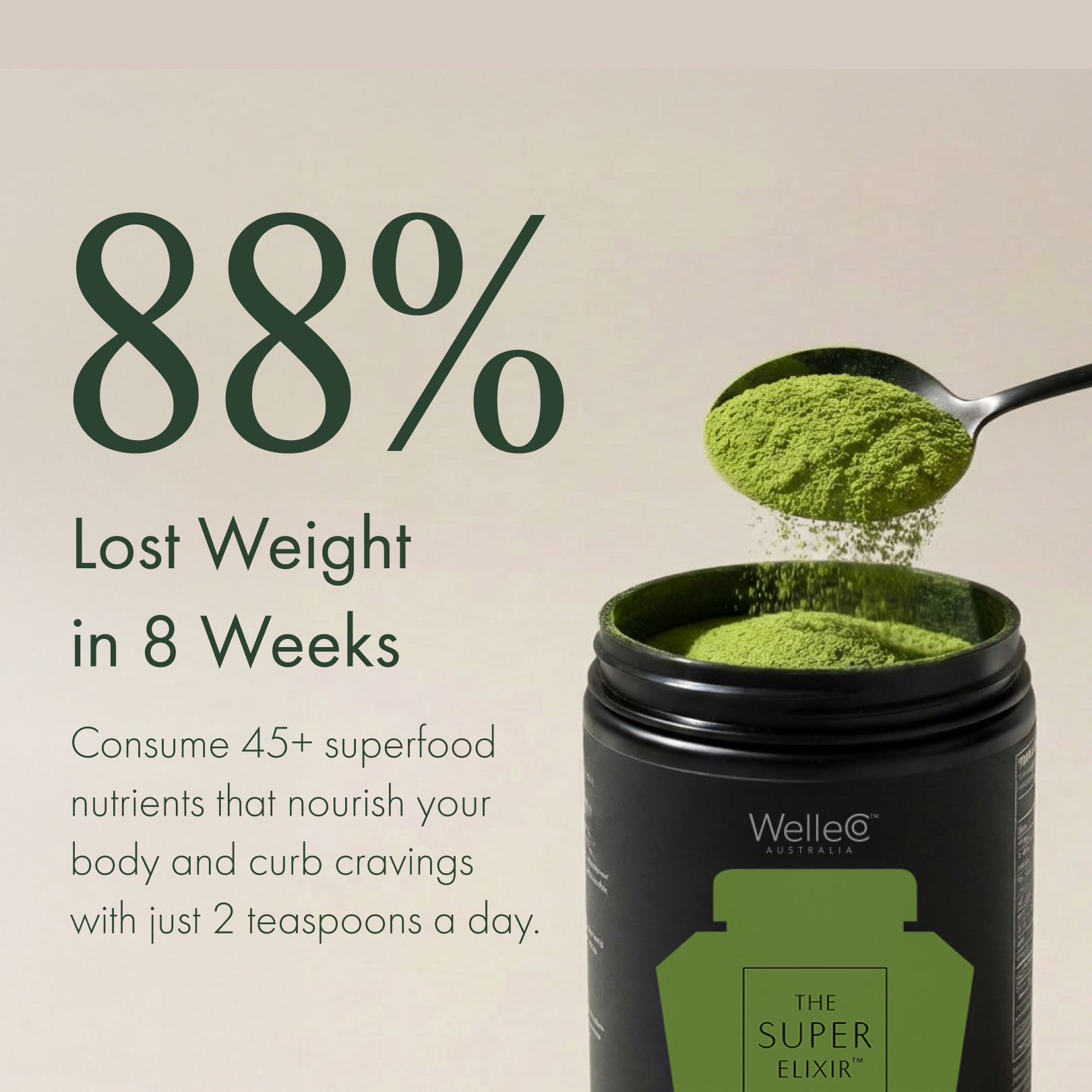 WelleCo Facebook ad