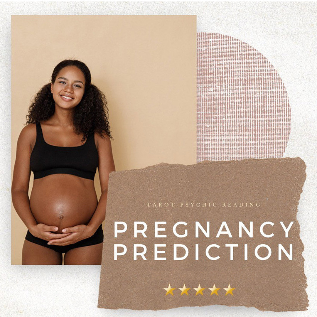 Fertility Reading Facebook ad: Meet Your Future Baby Today, 50% Off