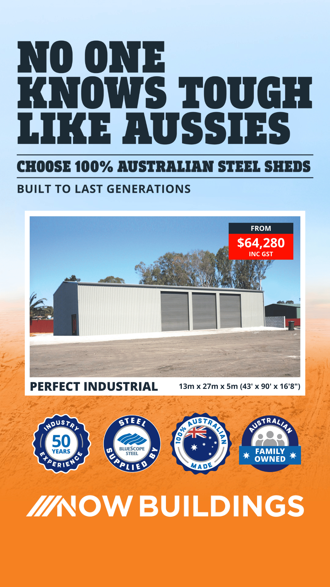 Now Buildings Facebook ad