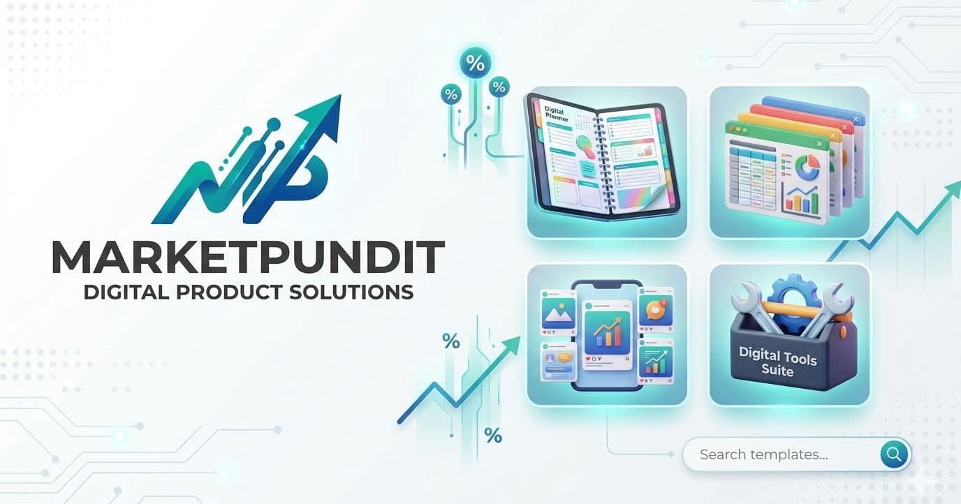 MarketPunditllc Digital Guru Facebook ad: Expertly crafted digital downloads designed to save you…