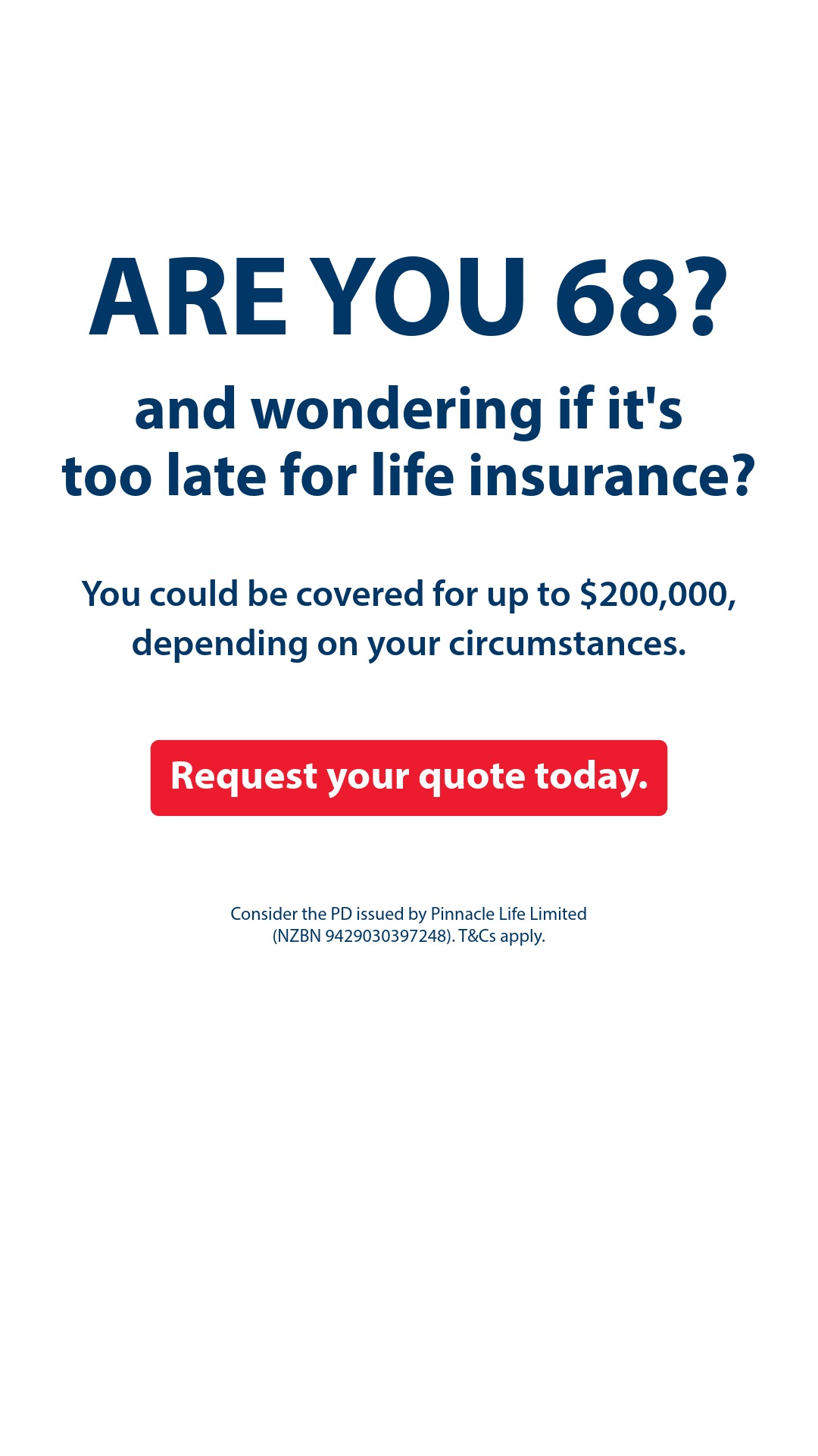New Zealand Seniors Life Facebook ad