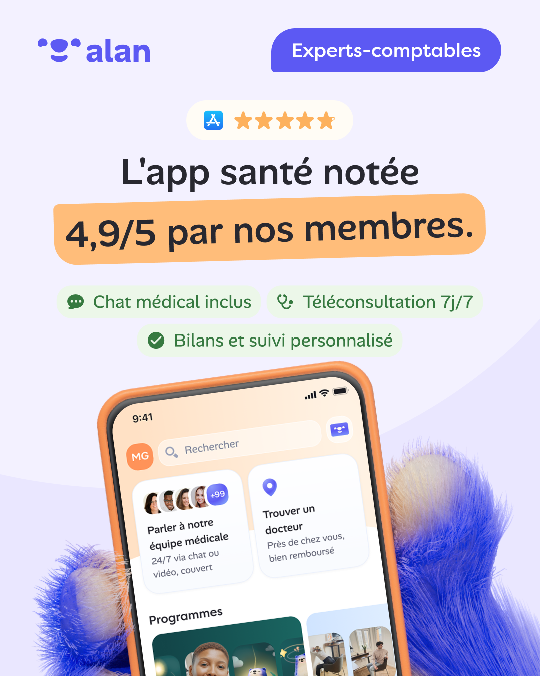 Alan Facebook ad