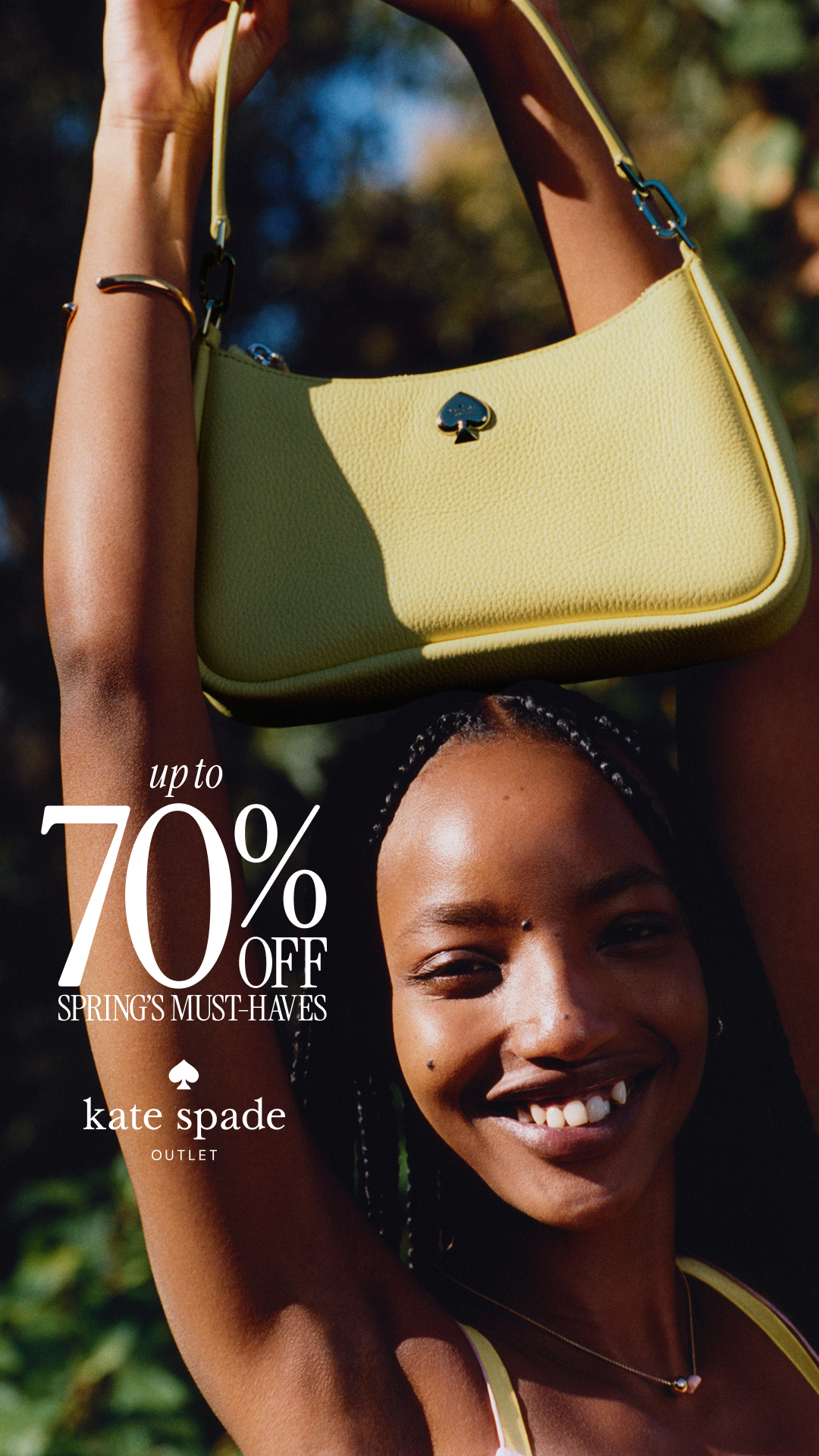 kate spade new york Facebook ad