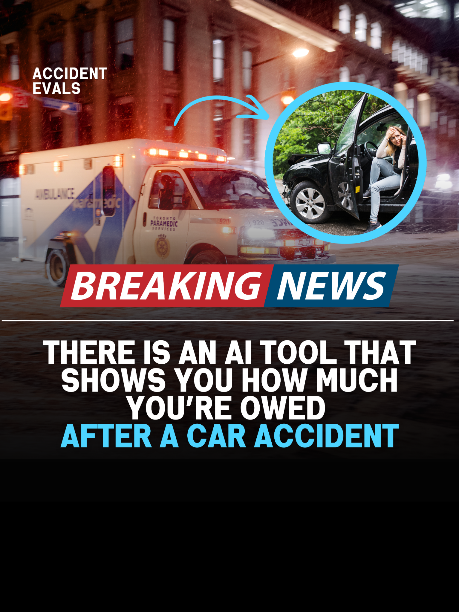 Accident Evals Facebook ad