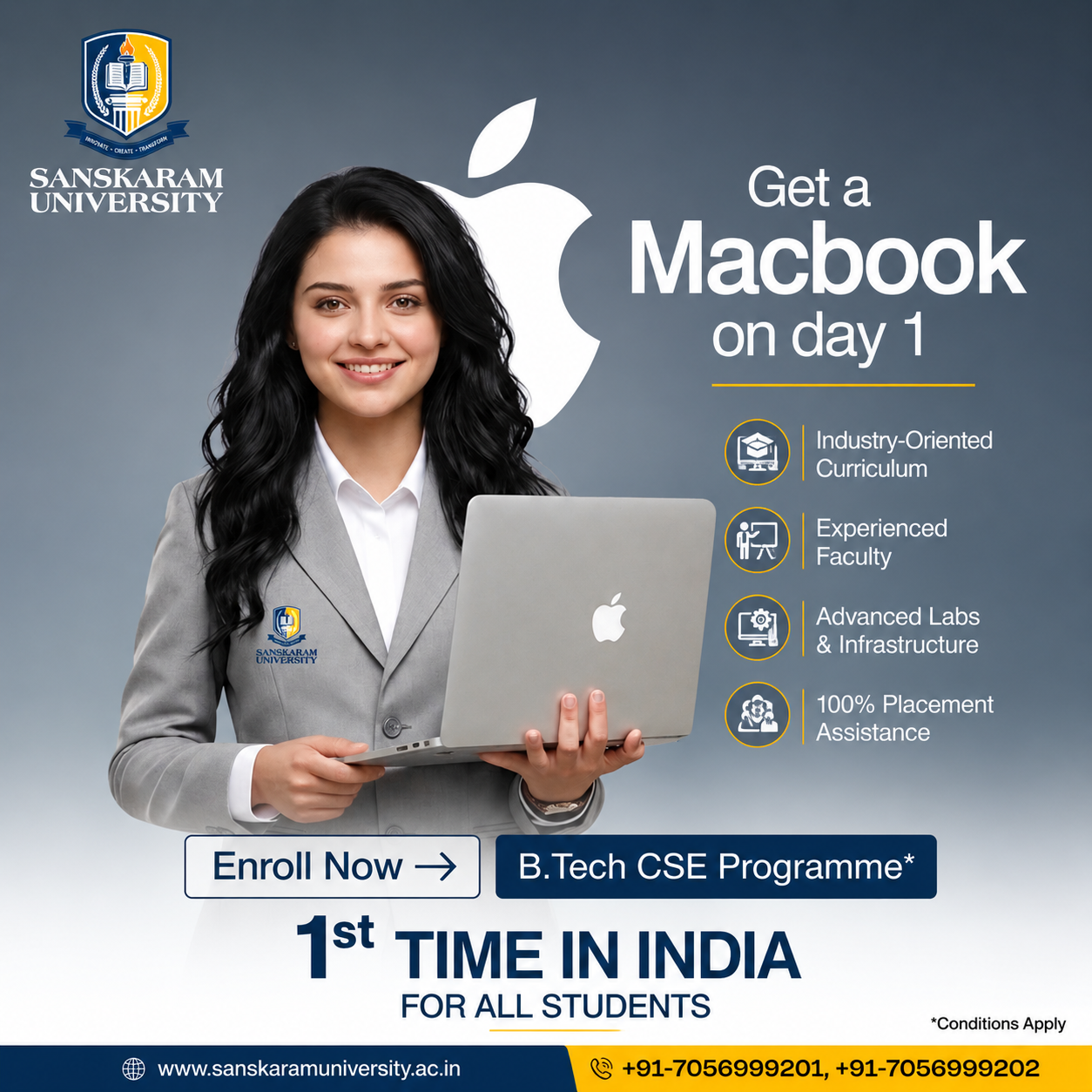 Sanskaram University Facebook ad