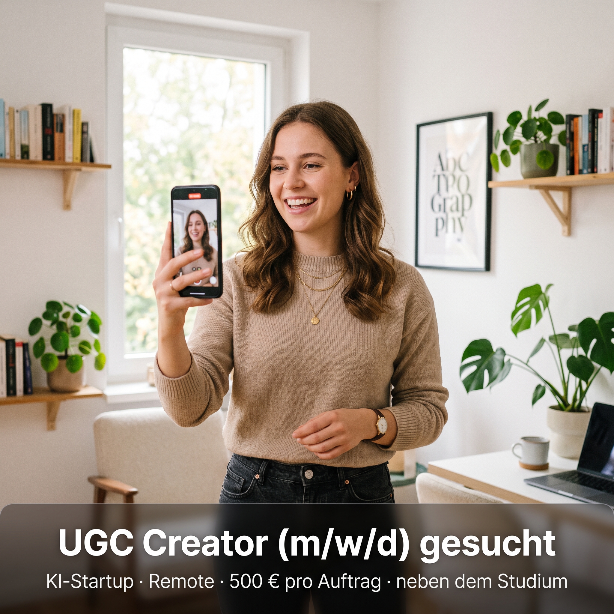 Lara Studytipps Facebook ad: Nebenverdienst für Studierende (m/w/d)
