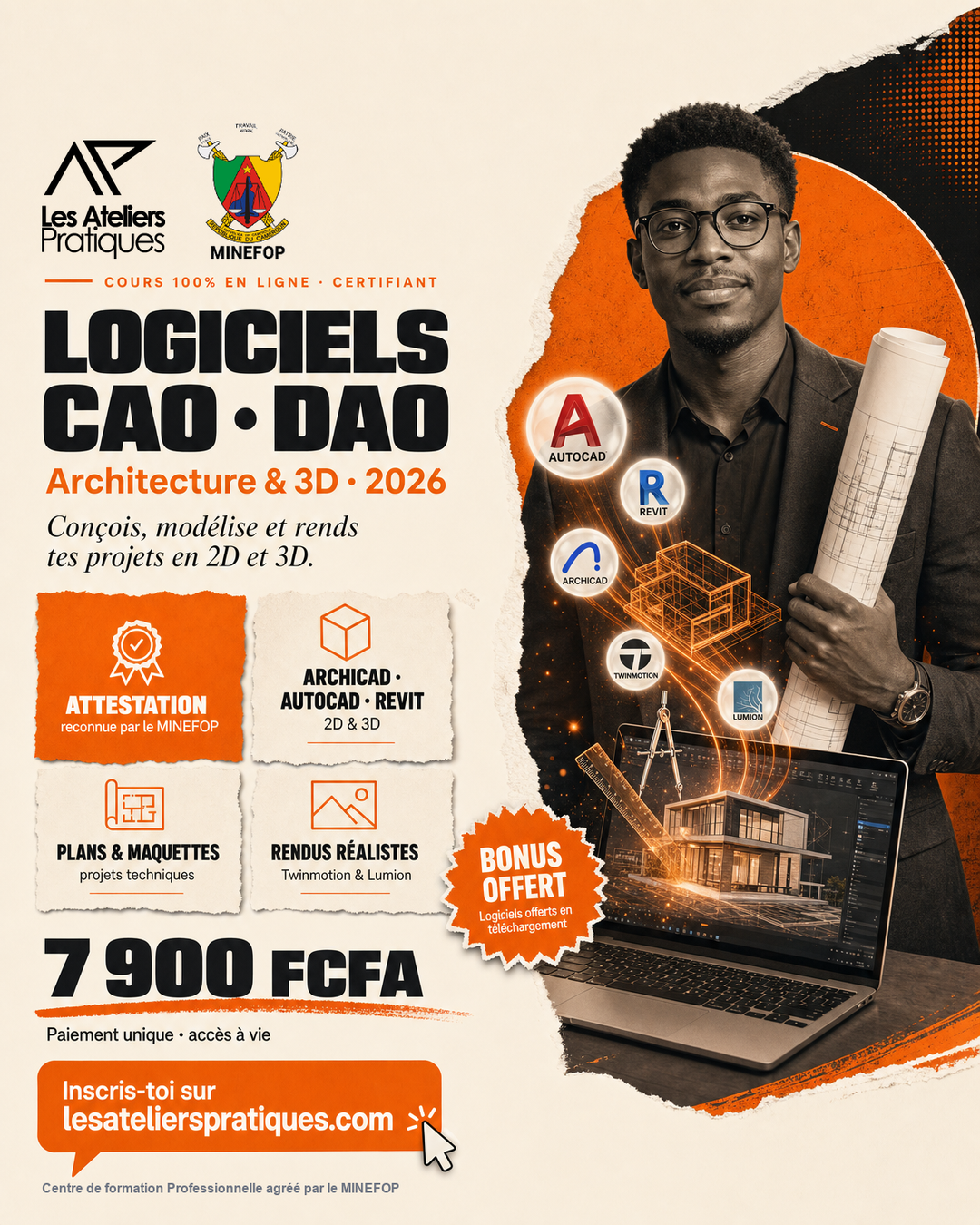 Les Ateliers Pratiques Facebook ad