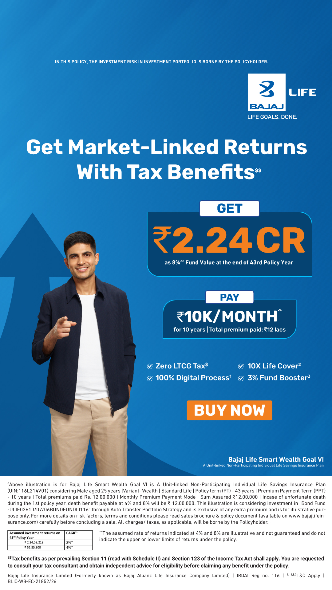 Bajaj Life Facebook ad