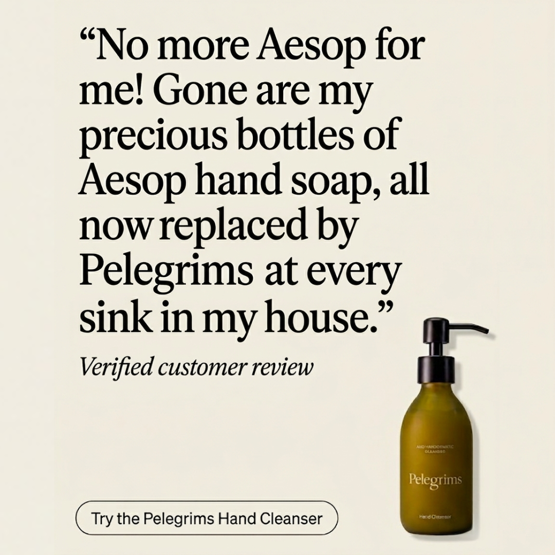 Pelegrims Facebook ad: Britain’s best kept skincare secret