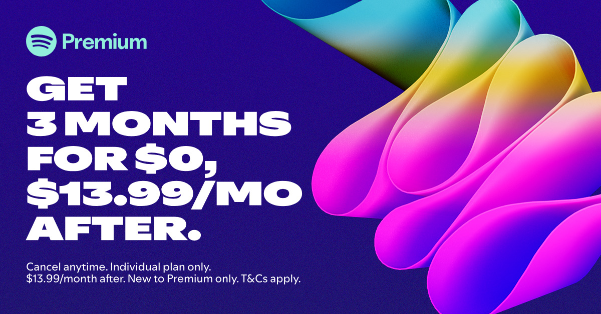 Spotify Facebook ad