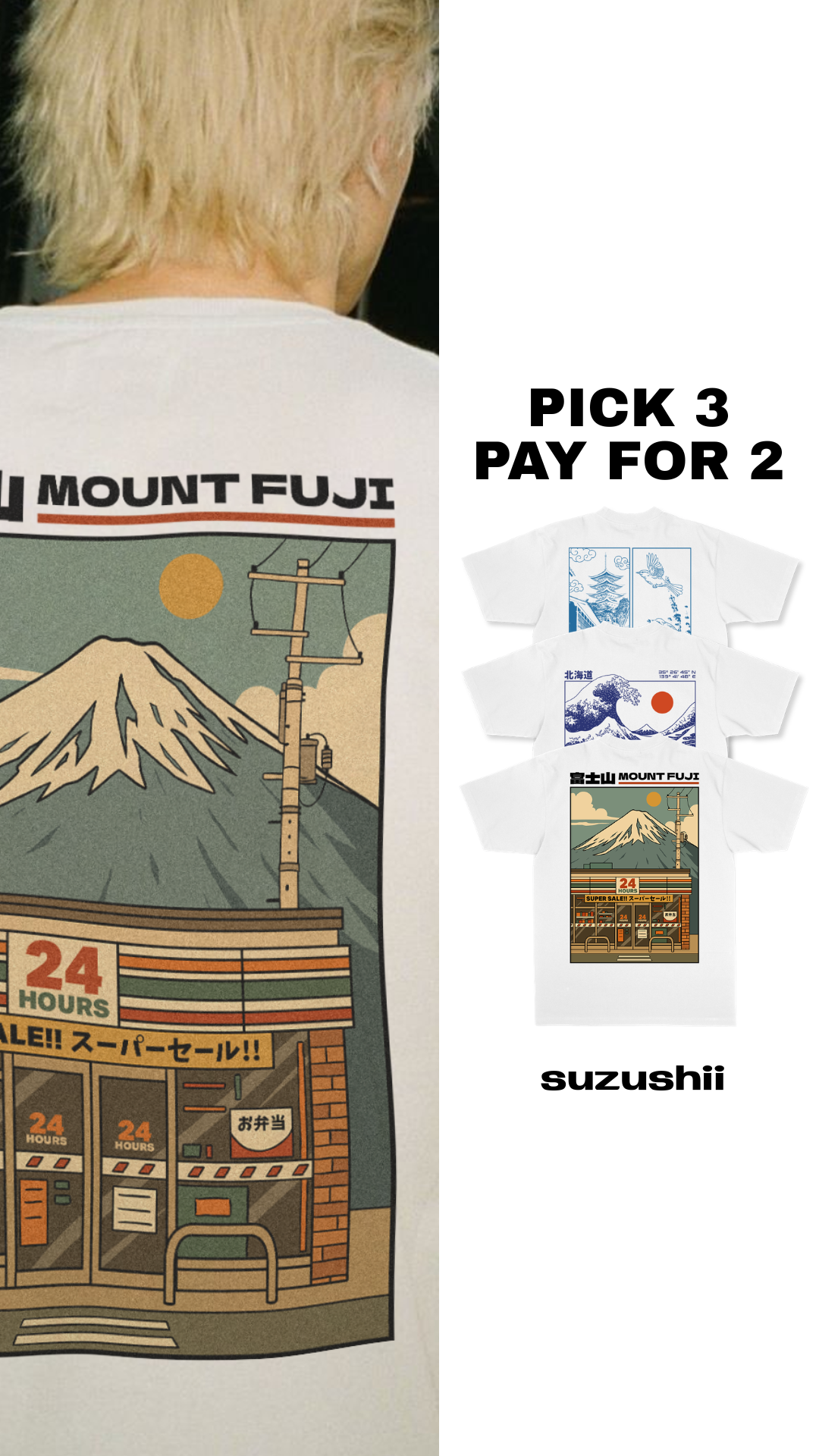 Suzushii Clothing Facebook ad