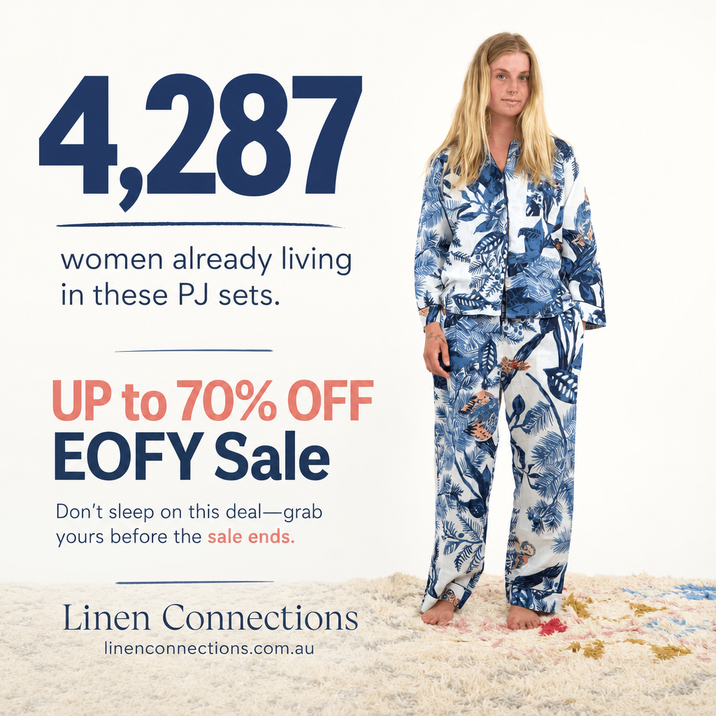 Linen Connections Facebook ad