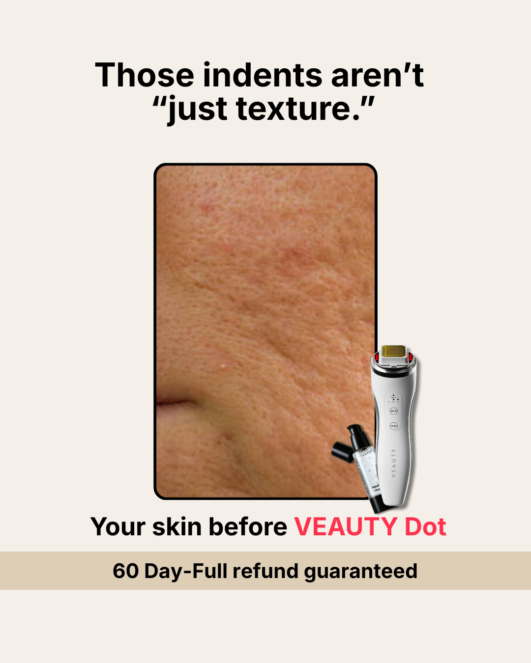Veauty Facebook ad