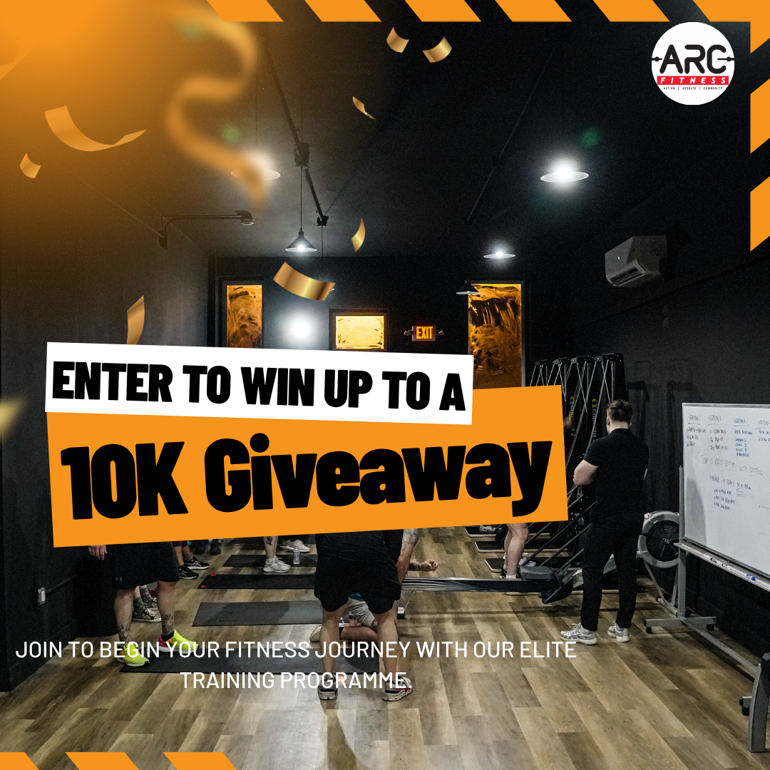 ARC Fitness Facebook ad: Arc Fitness Giveaway Is Live