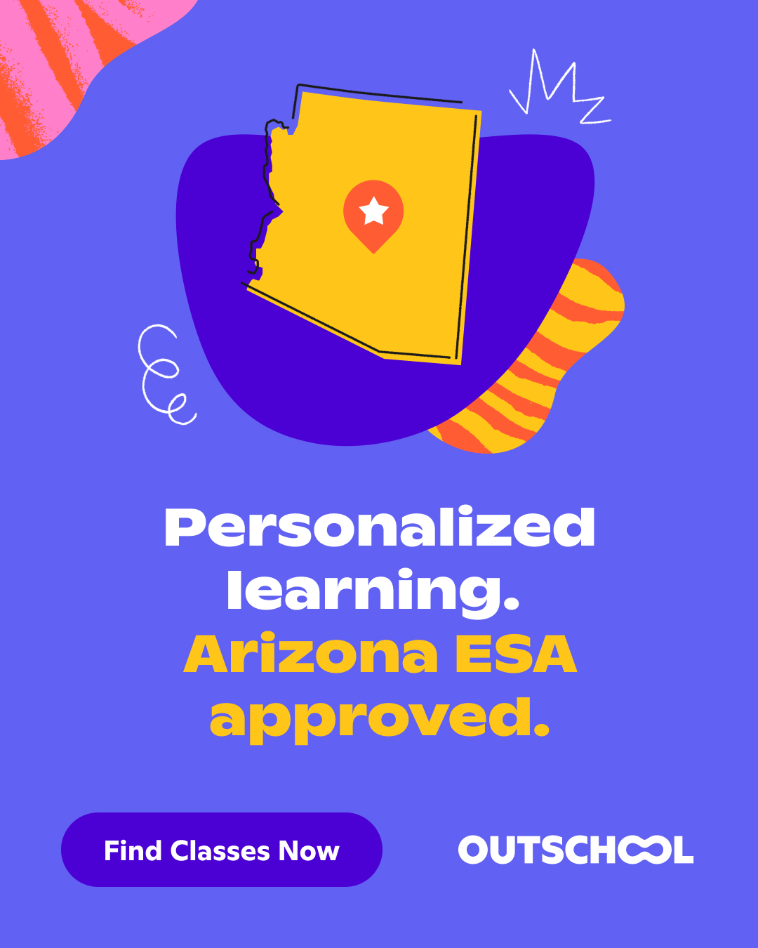 Outschool Facebook ad