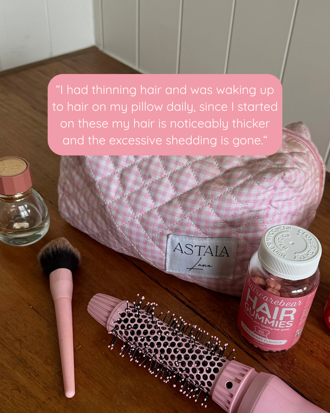 Haircarebear Facebook ad