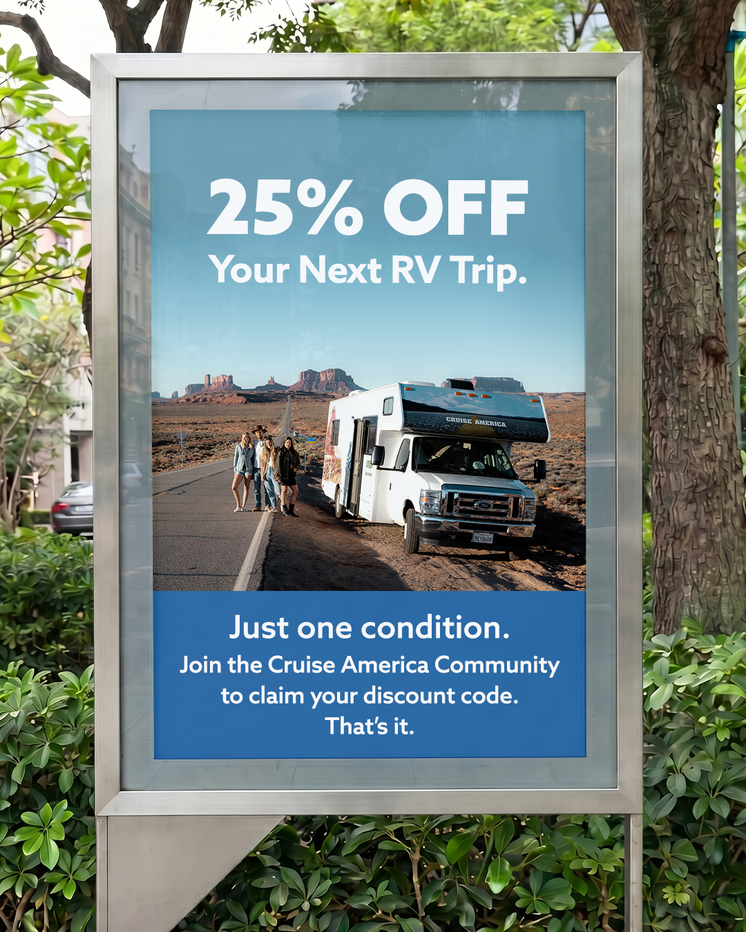 Cruise America RV Rental & Sales Facebook ad