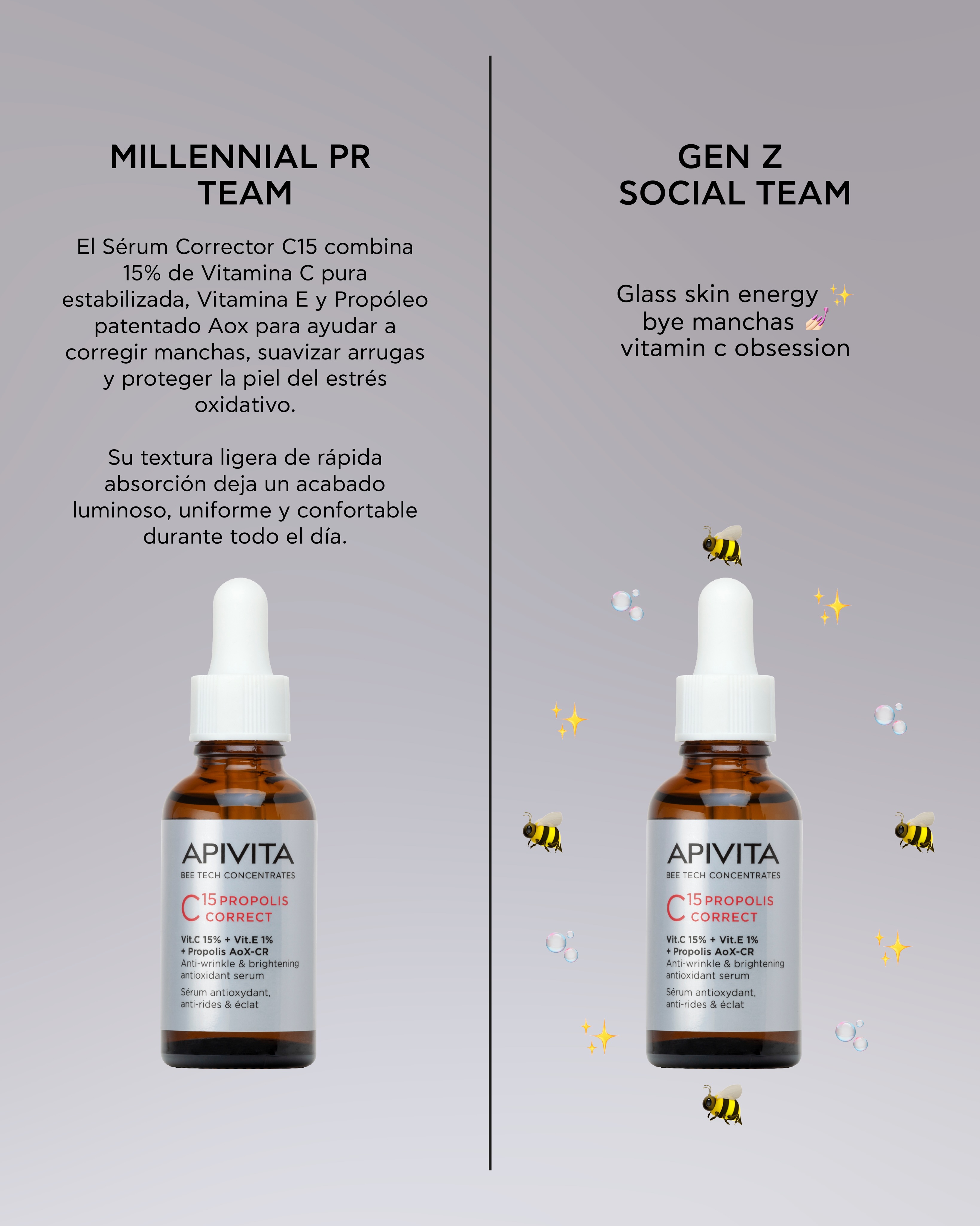 Apivita Facebook ad: Apivita Sérum C15 Propolis Correct 15% Vitamina C 30ml…