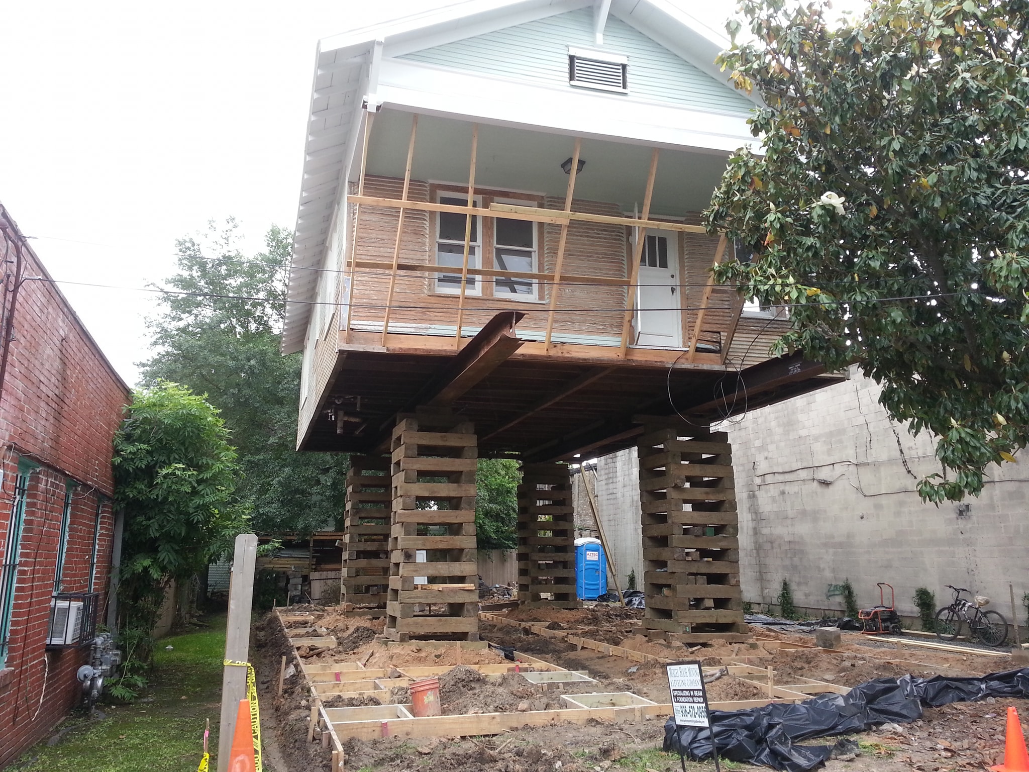 Murley House Moving and Leveling Company Facebook ad