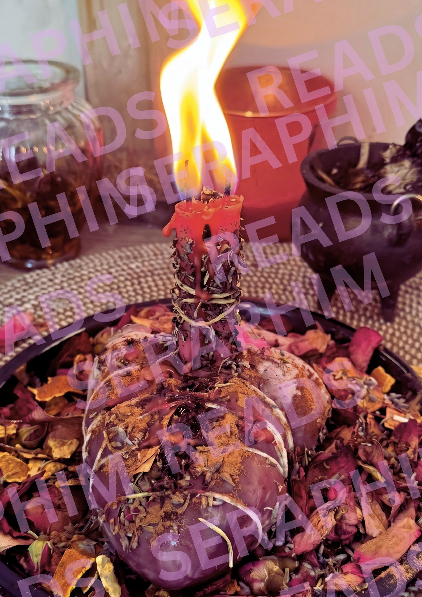 Seraphim Reads: Tarot Reading Services and Spellworks Facebook ad: Hi everyone!