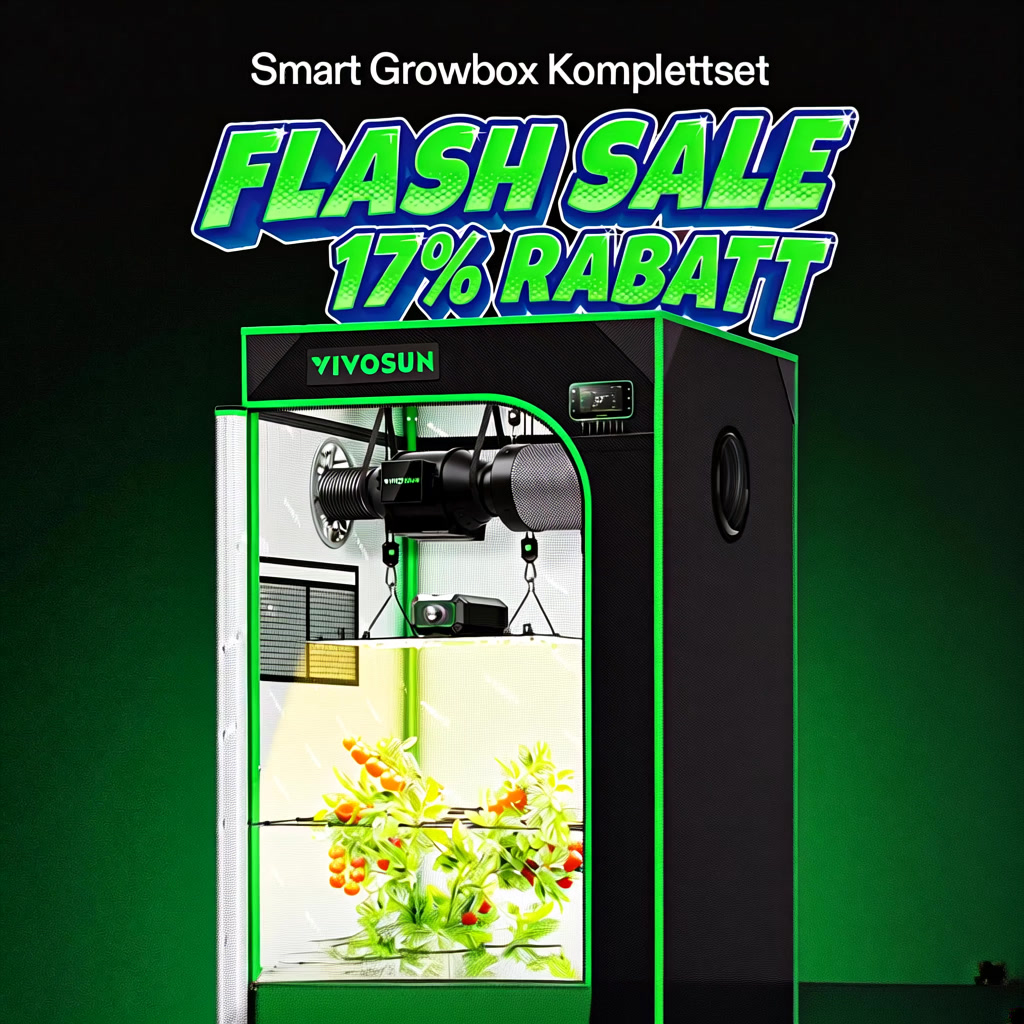 VIVOSUN Facebook ad: Smart Grow Kit, 17% OFF