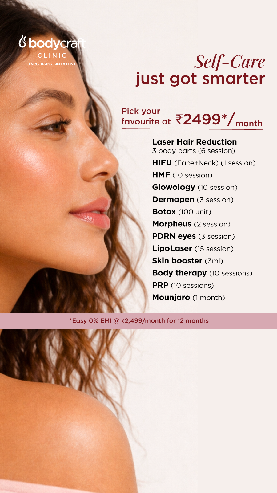 Bodycraft Clinic Facebook ad