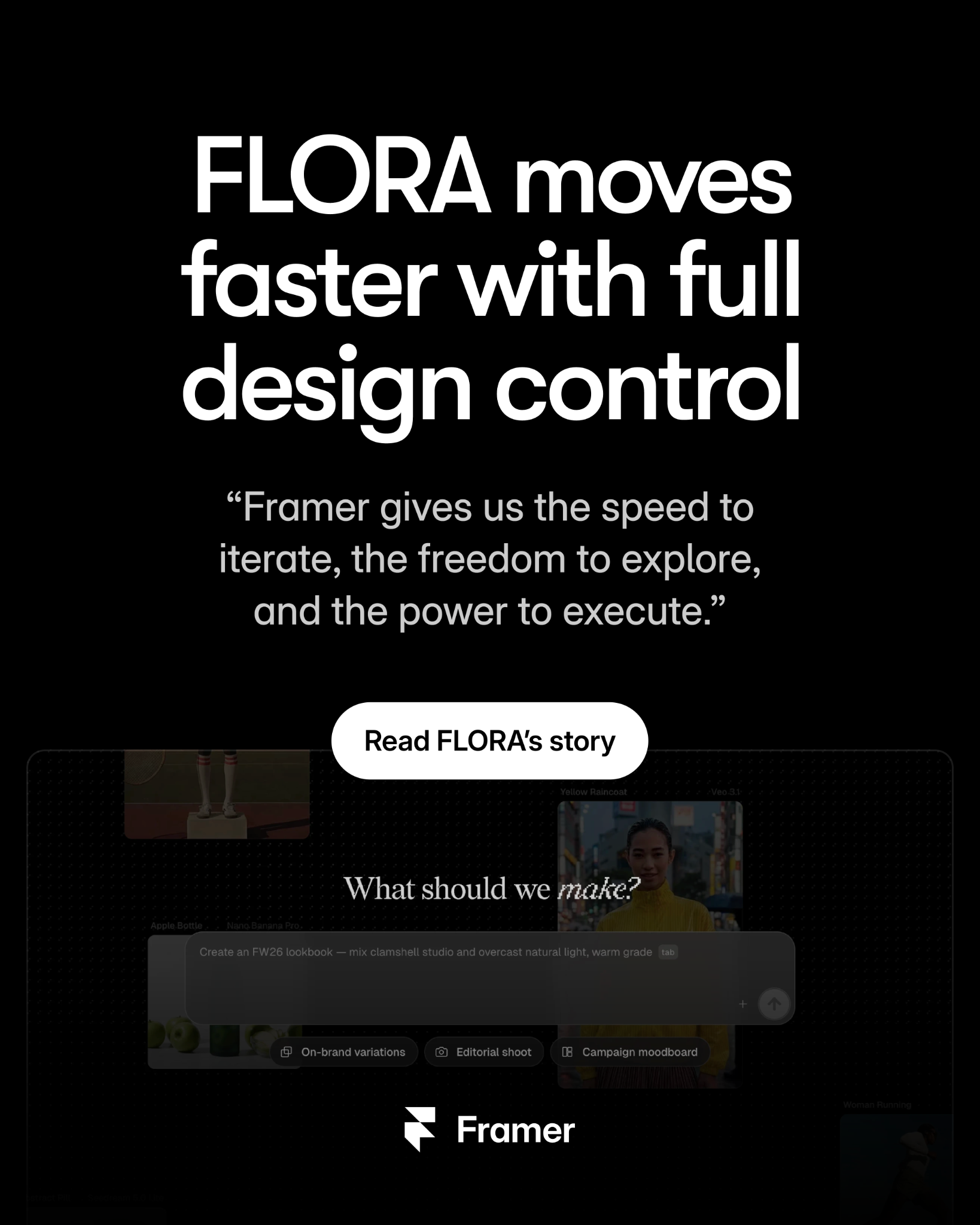 Framer Facebook ad
