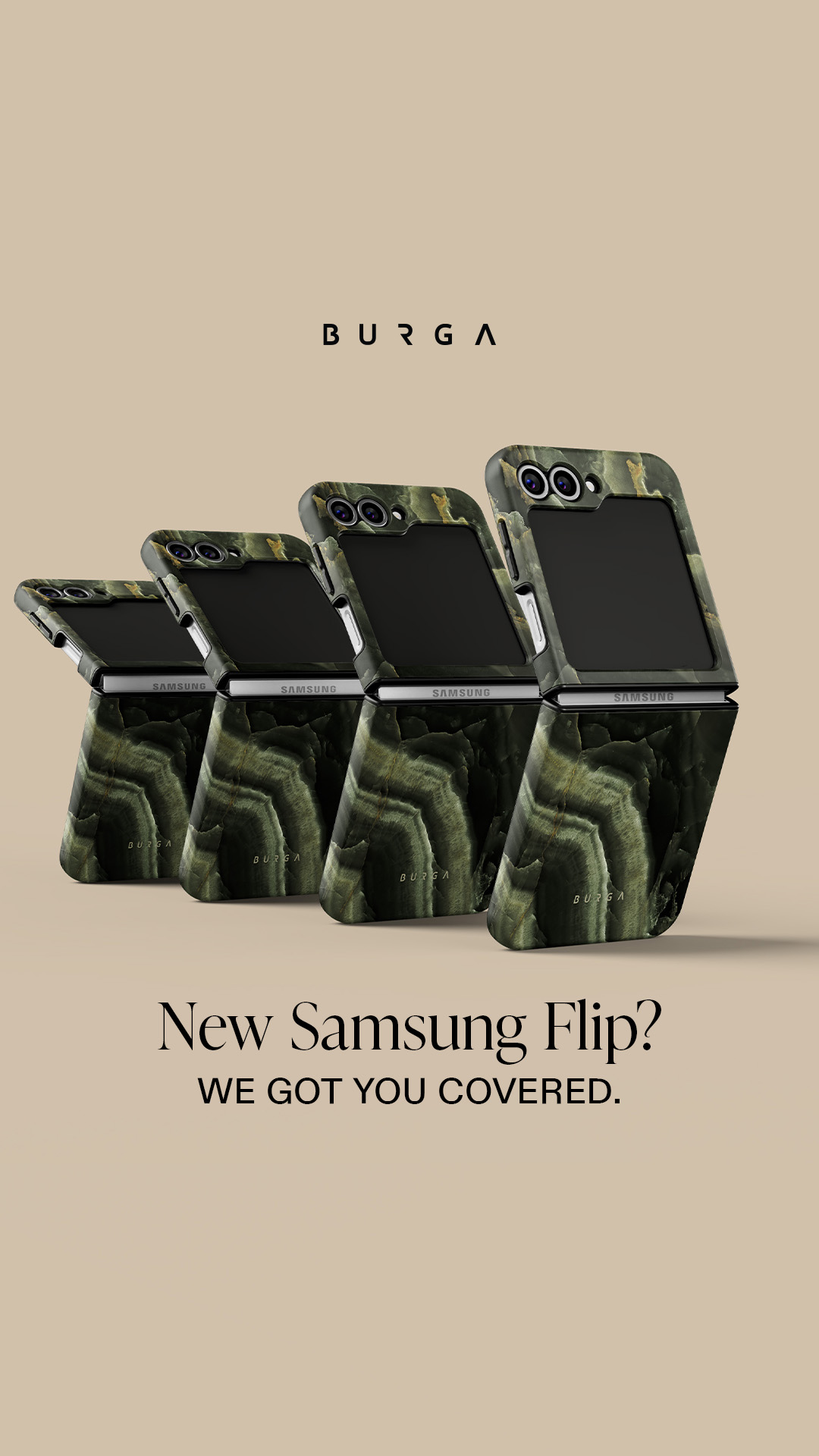 BURGA Facebook ad