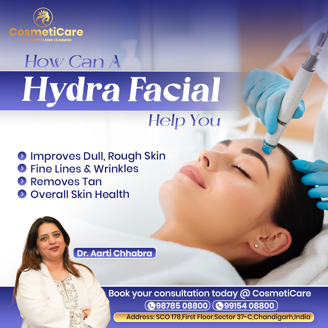 CosmetiCare Facebook ad: Reveal your natural glow with a relaxing Hydra…