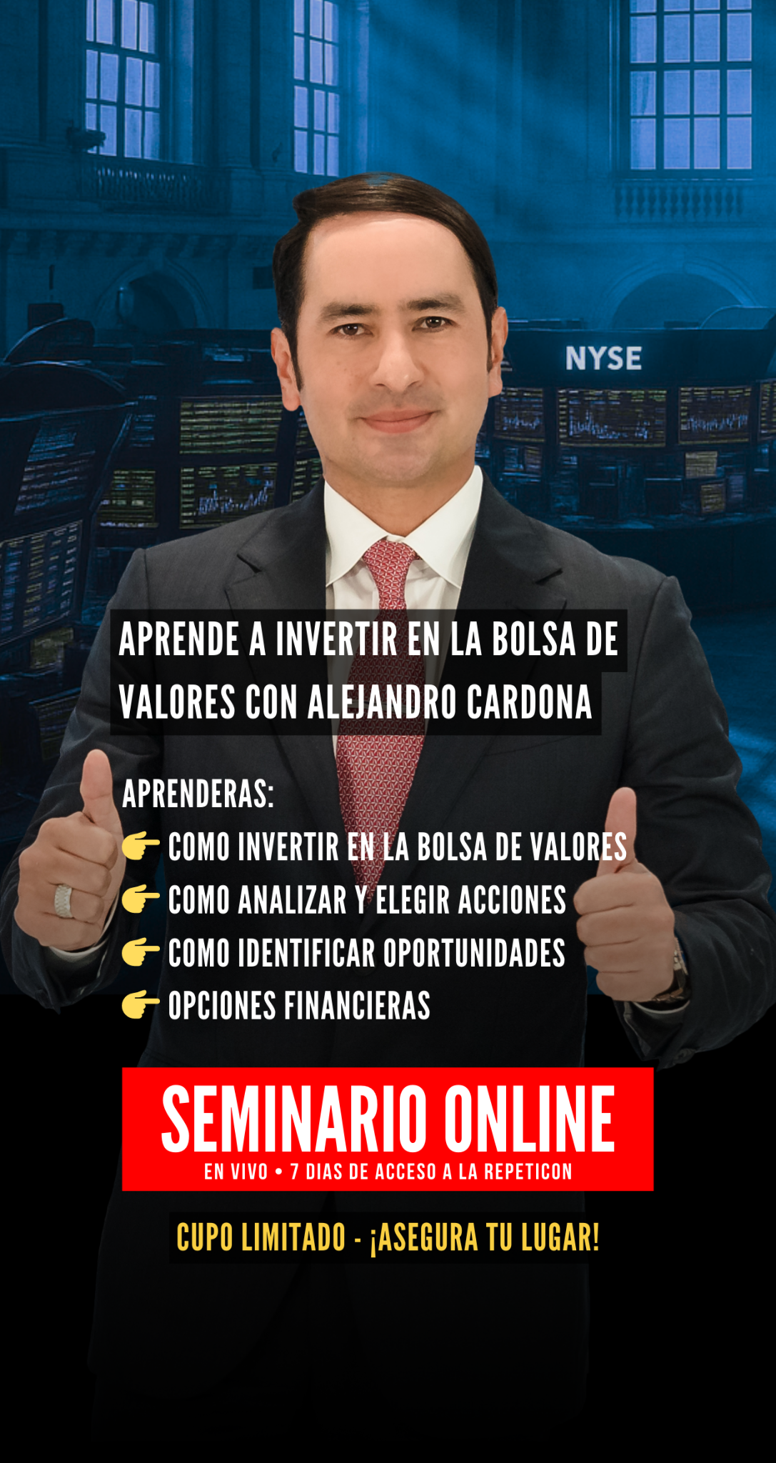 Alejandro Cardona Facebook ad
