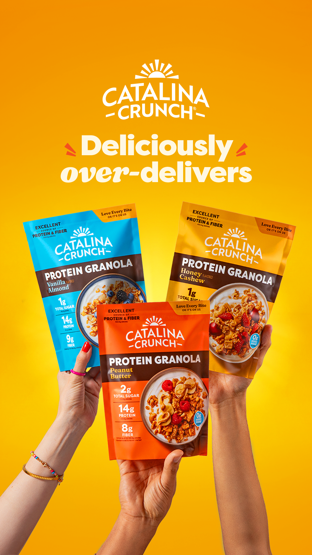 Catalina Crunch Facebook ad