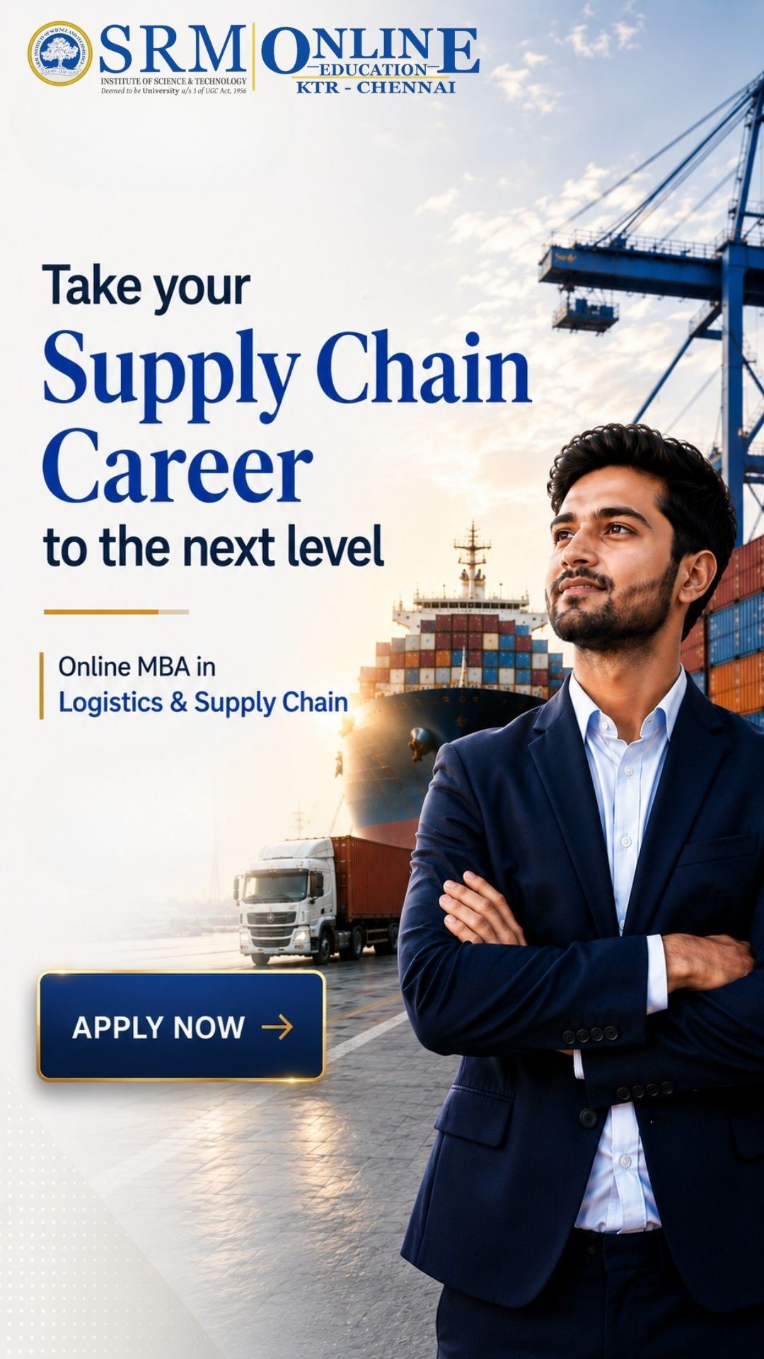 SRM Online Education Facebook ad