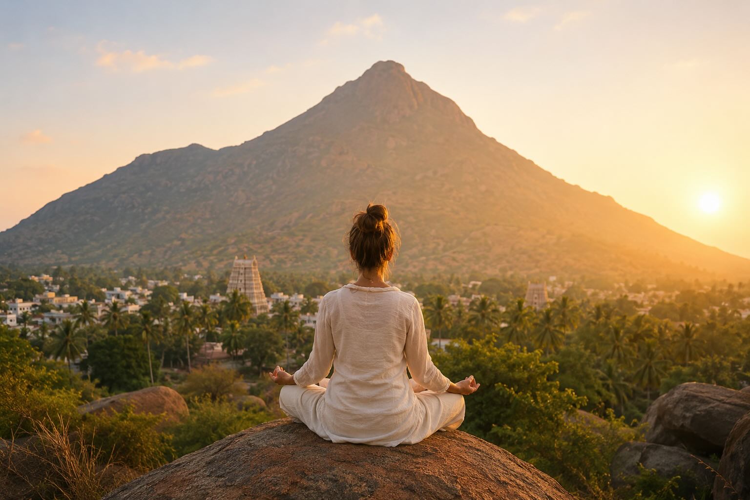 Nordisk Yoga og Meditasjonsskole Facebook ad: Yoga & Meditation Retreat in South India