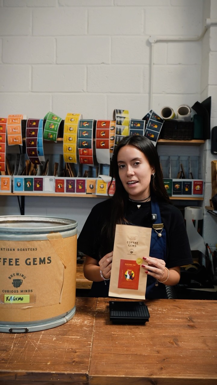 Coffee Gems Facebook ad: The Top 1% of Coffee, Roasted Fresh