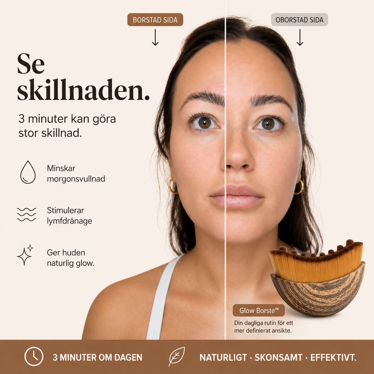 Glow Cosmetics Facebook ad: Vänliga hälsningar, Glow Cosmetics!