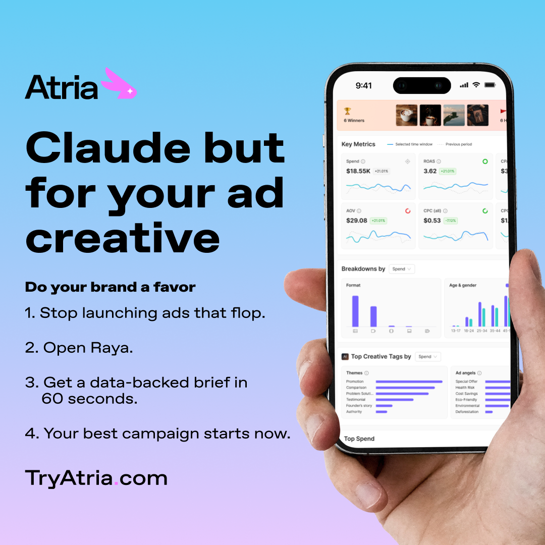 Atria AI Facebook ad