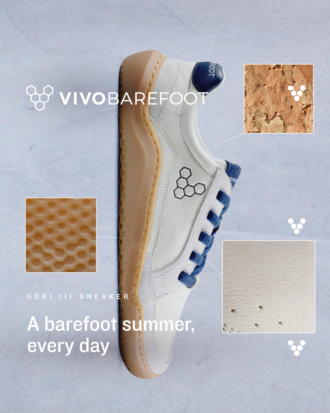 Vivobarefoot Facebook ad: Train in barefoots