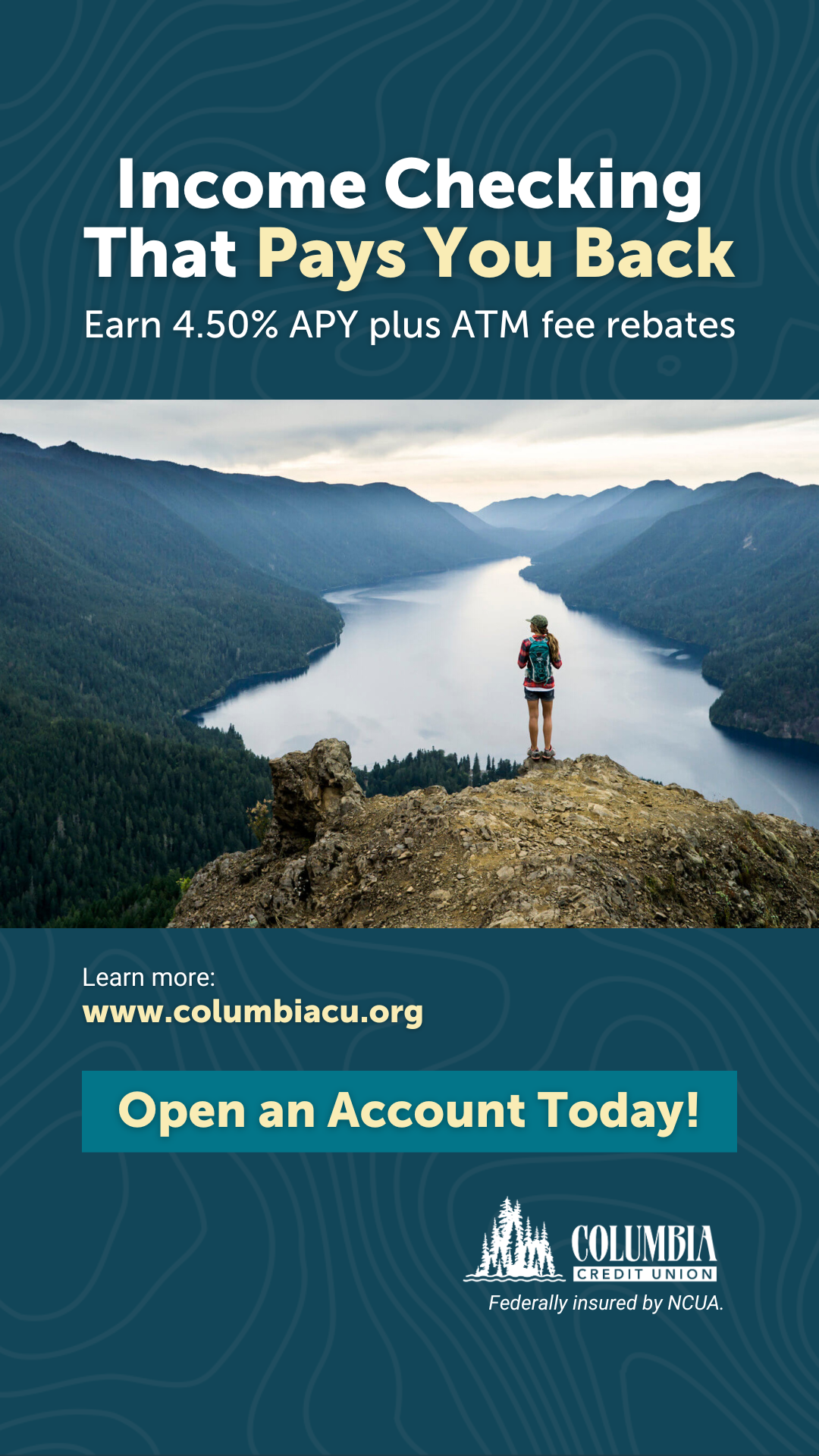 Columbia Credit Union Facebook ad
