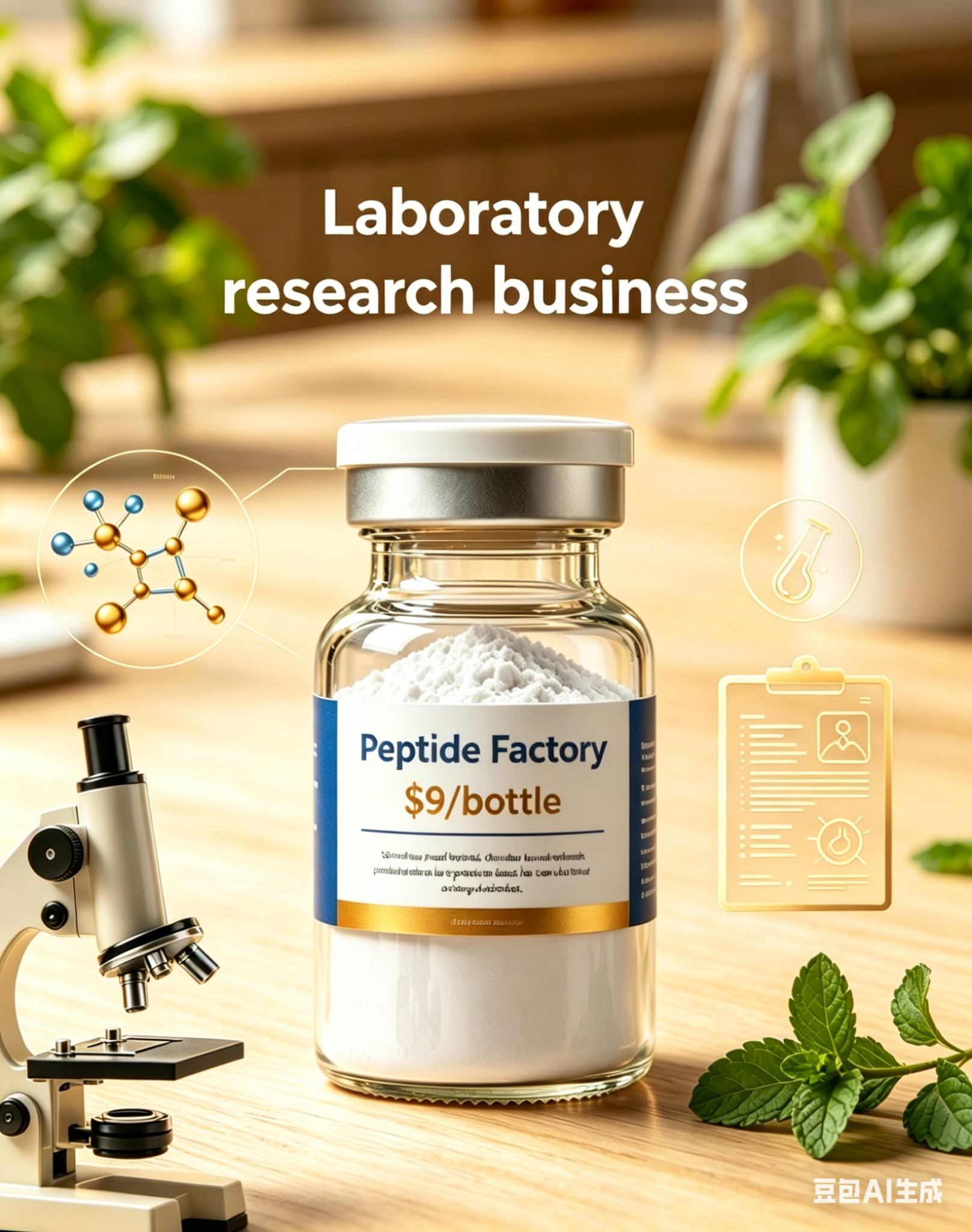 Peptide Research Institute Facebook ad from Jun 9, 2026
