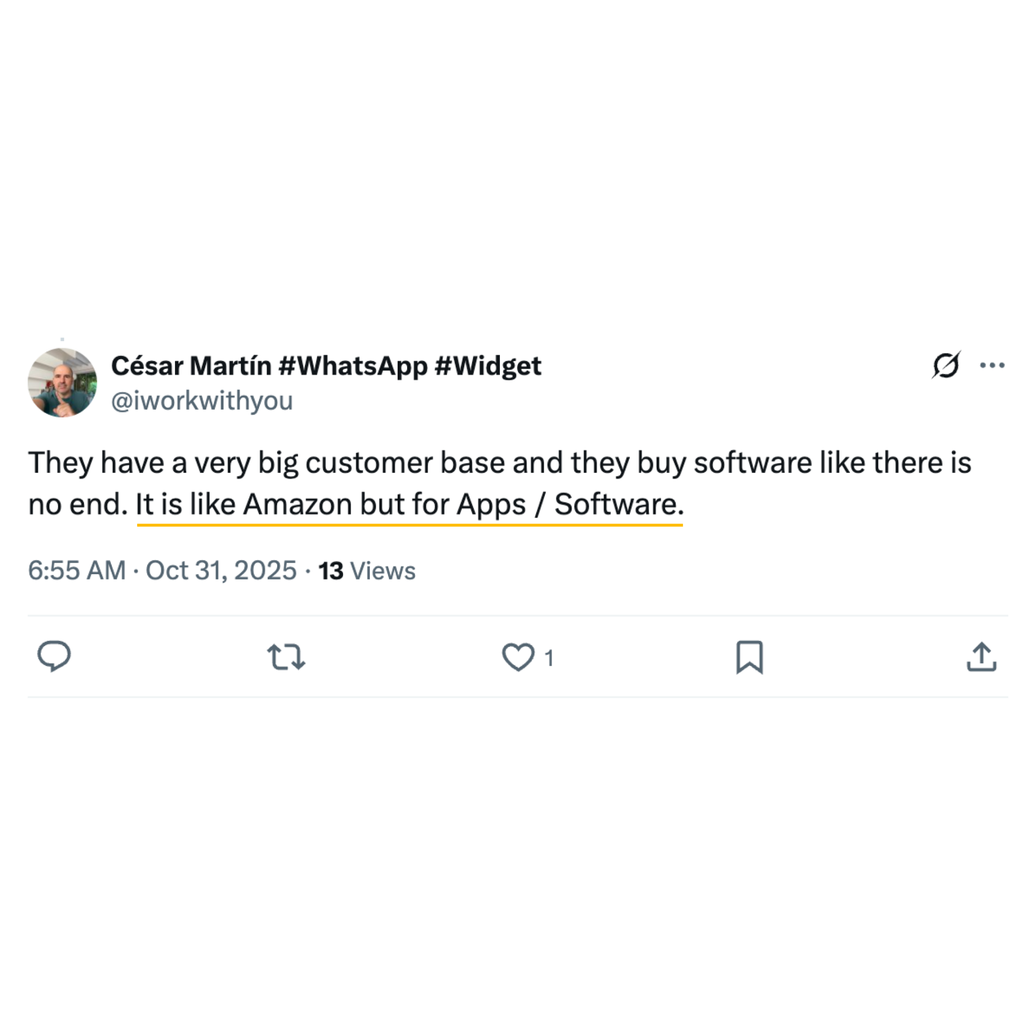 AppSumo Facebook ad