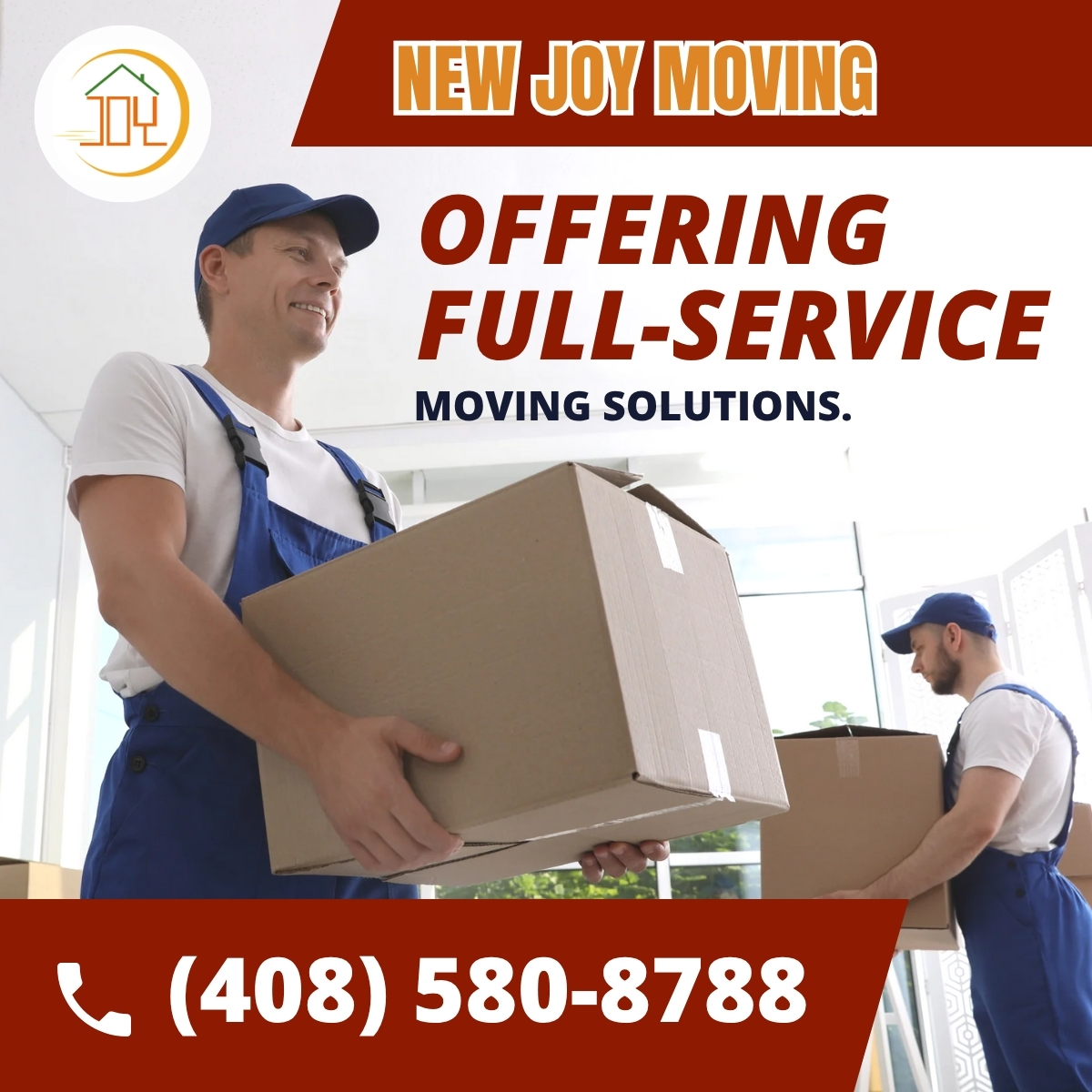 New Joy Moving Company Inc. 新喜悦搬家公司 Facebook ad