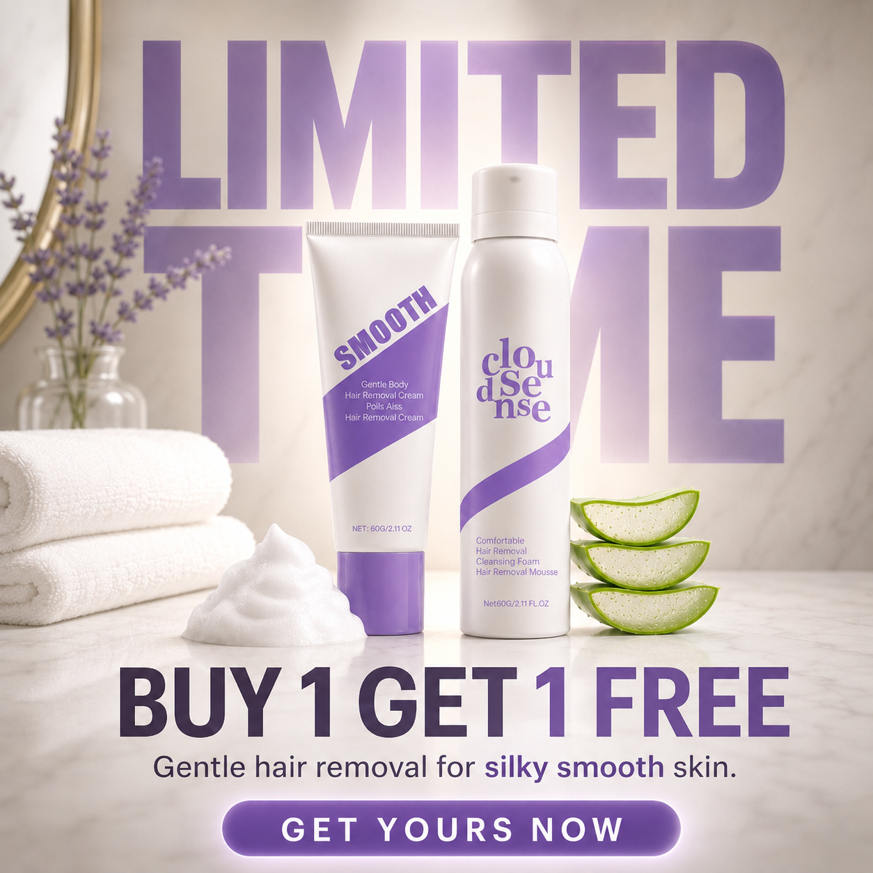 Telvento Facebook ad: Stop Shaving Irritation