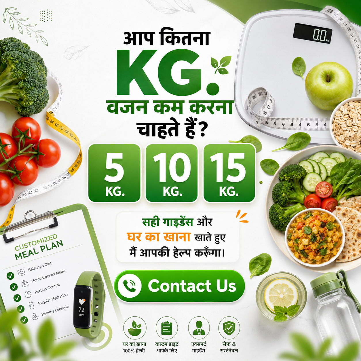 Khushboo Wellness Coach Facebook ad: Start Your Healthy Lifestyle Journey Today