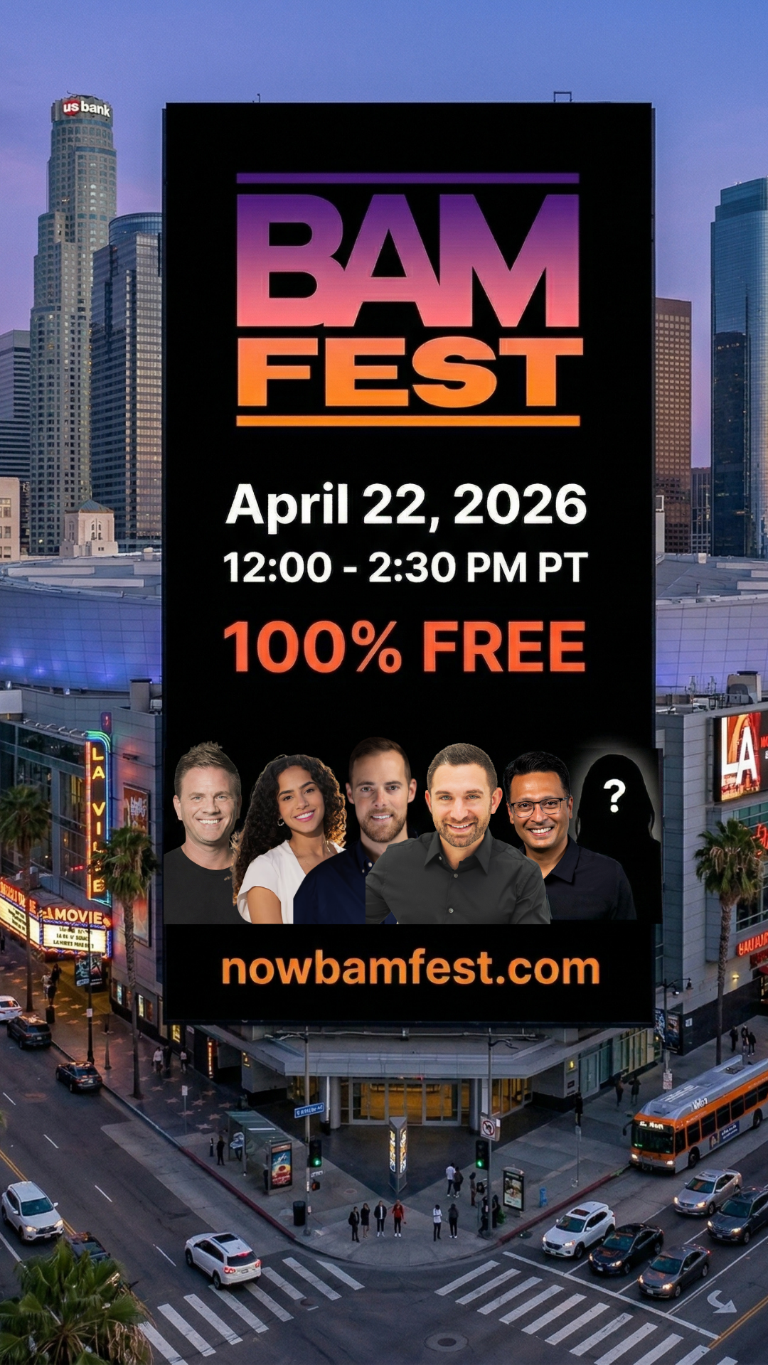 BAM Facebook ad: Unlock Your Real Estate Potential on April 22