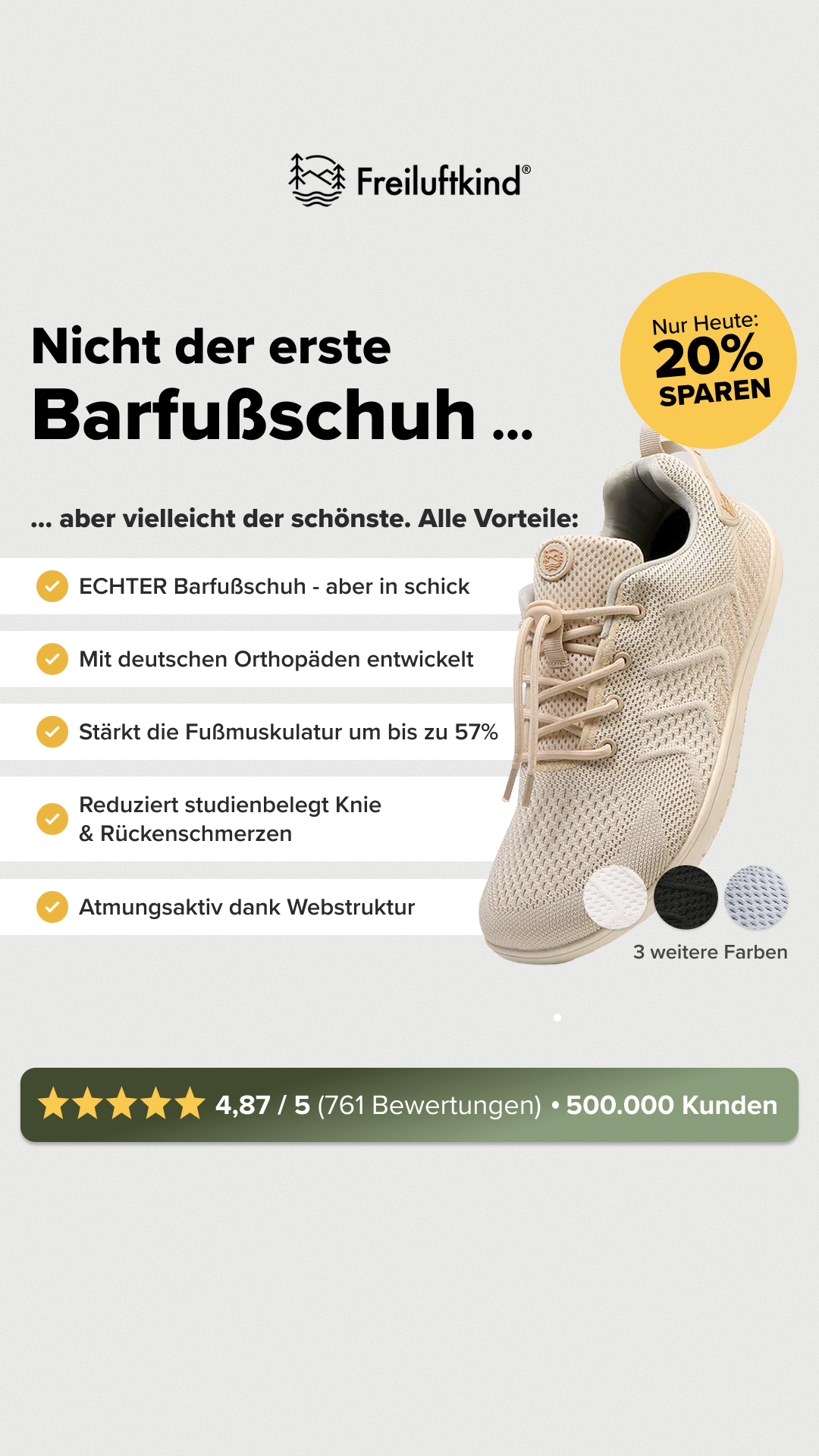 Freiluftkind Facebook ad
