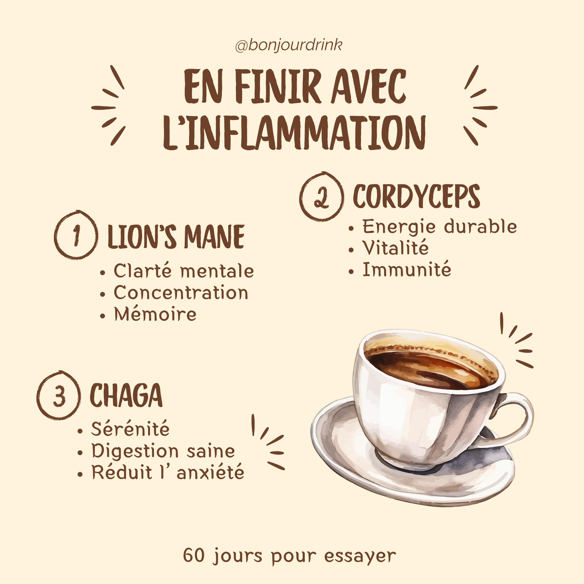 Bonjour Facebook ad