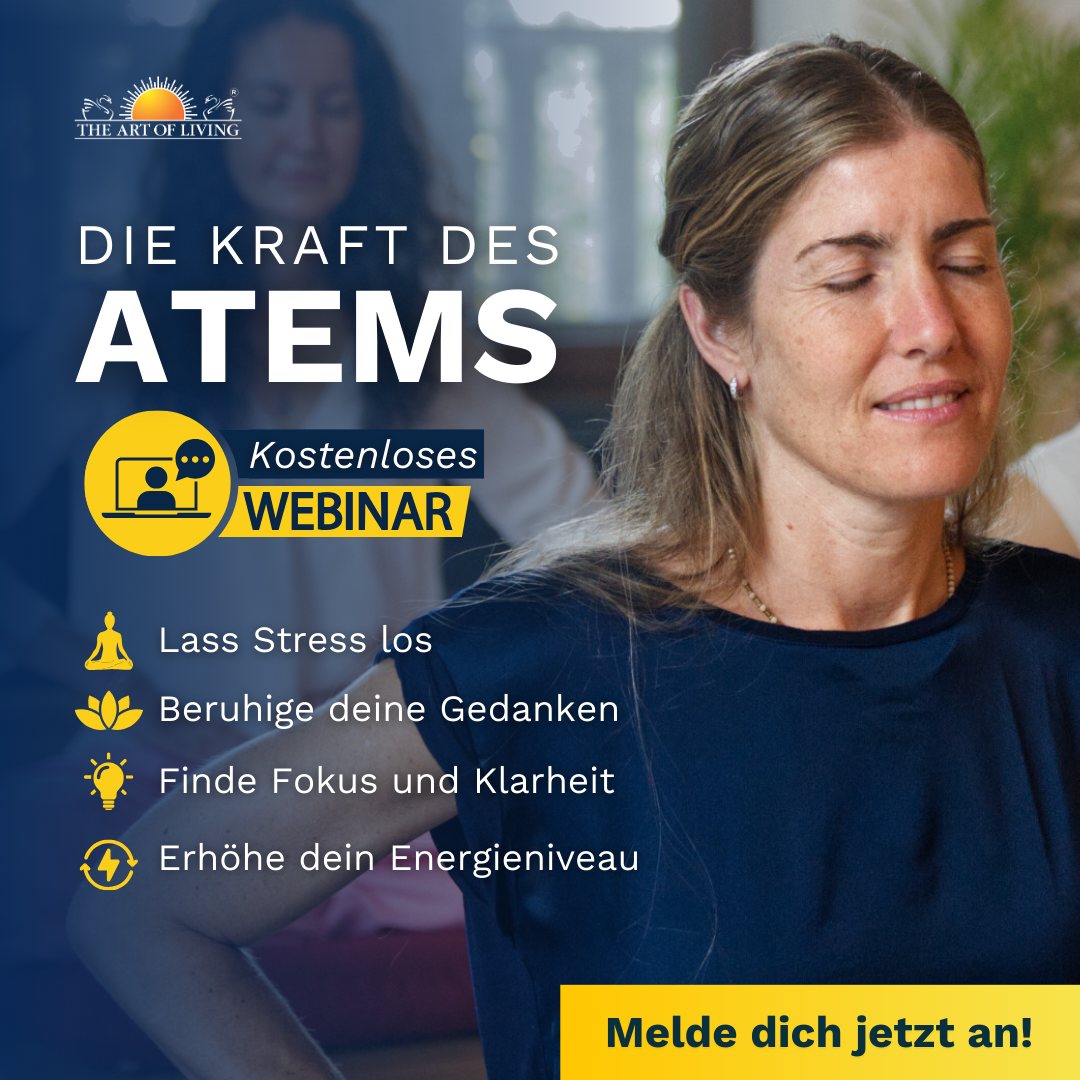 The Art of Living Facebook ad